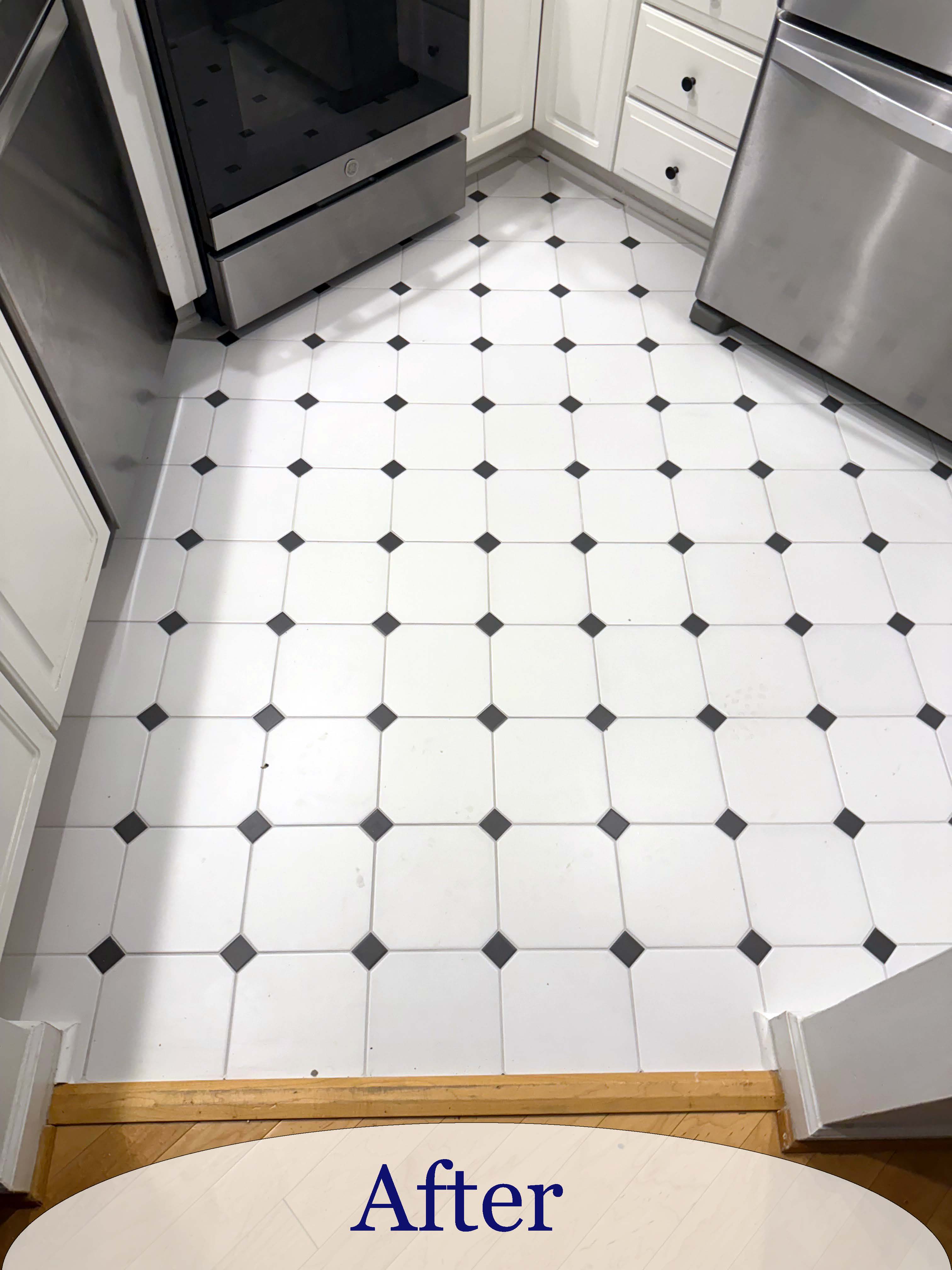 Beautiful Tile Floor Installation 